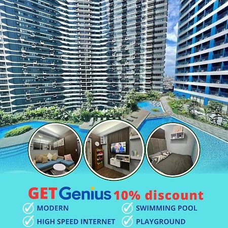 Apartment In Air Residences, Makati With Wifi, Netflix, Pool, Mall And More 마닐라 외부 사진