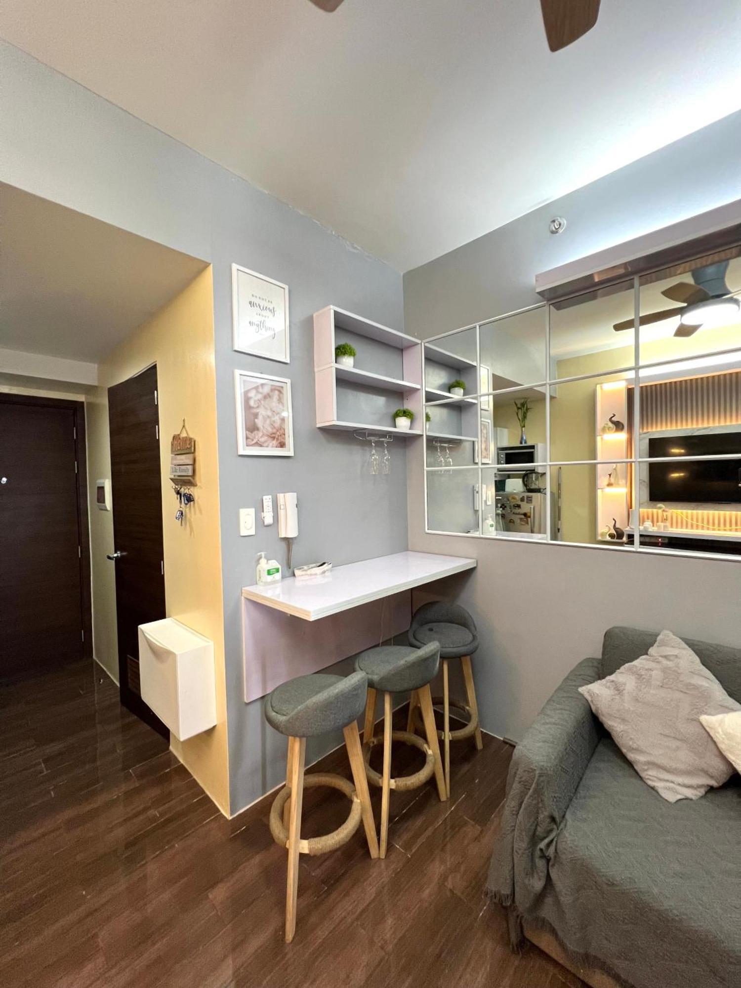 Apartment In Air Residences, Makati With Wifi, Netflix, Pool, Mall And More 마닐라 외부 사진